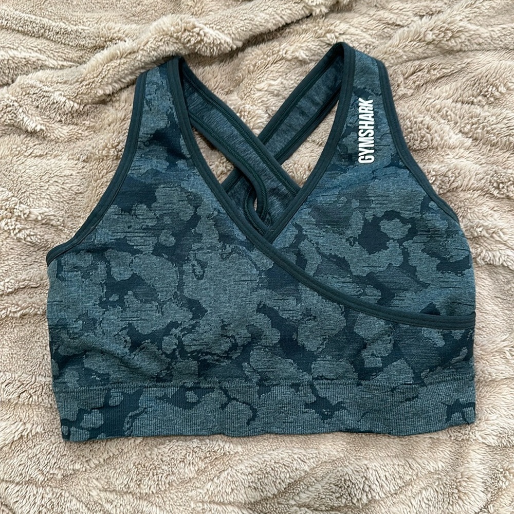 Gymshark Camo Seamless Sports Bra (B2G1F)